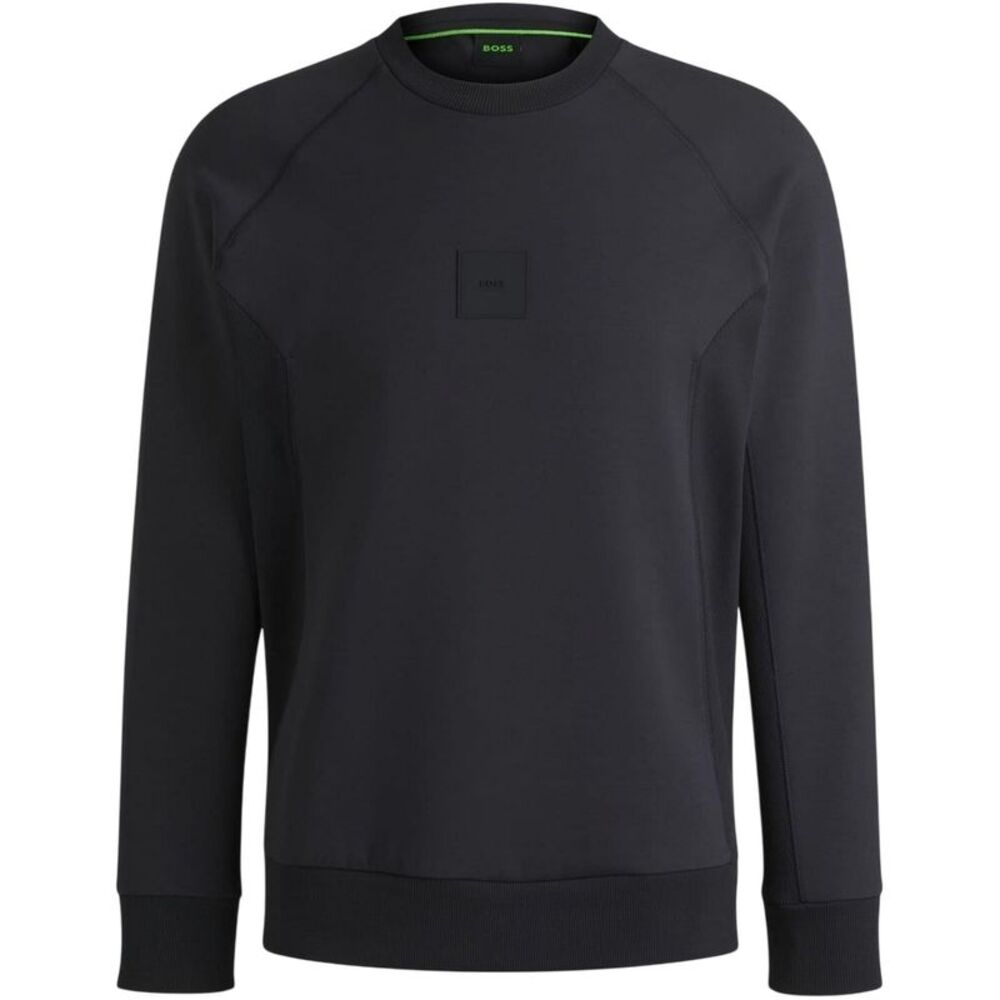 Boss Mens Crew Neck  Sweatshirt / Dark Blue Melange